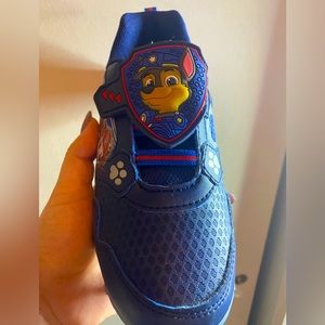 Paw patrol sneakers lights shoes boys 1 size